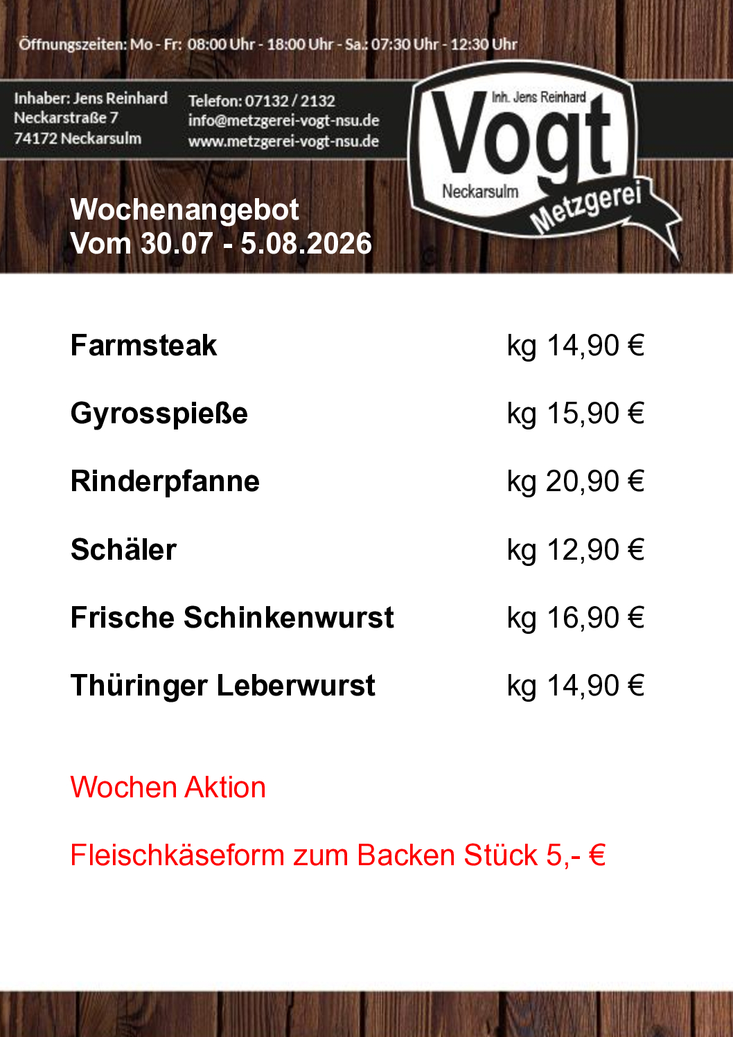 wochenangebot 30.07