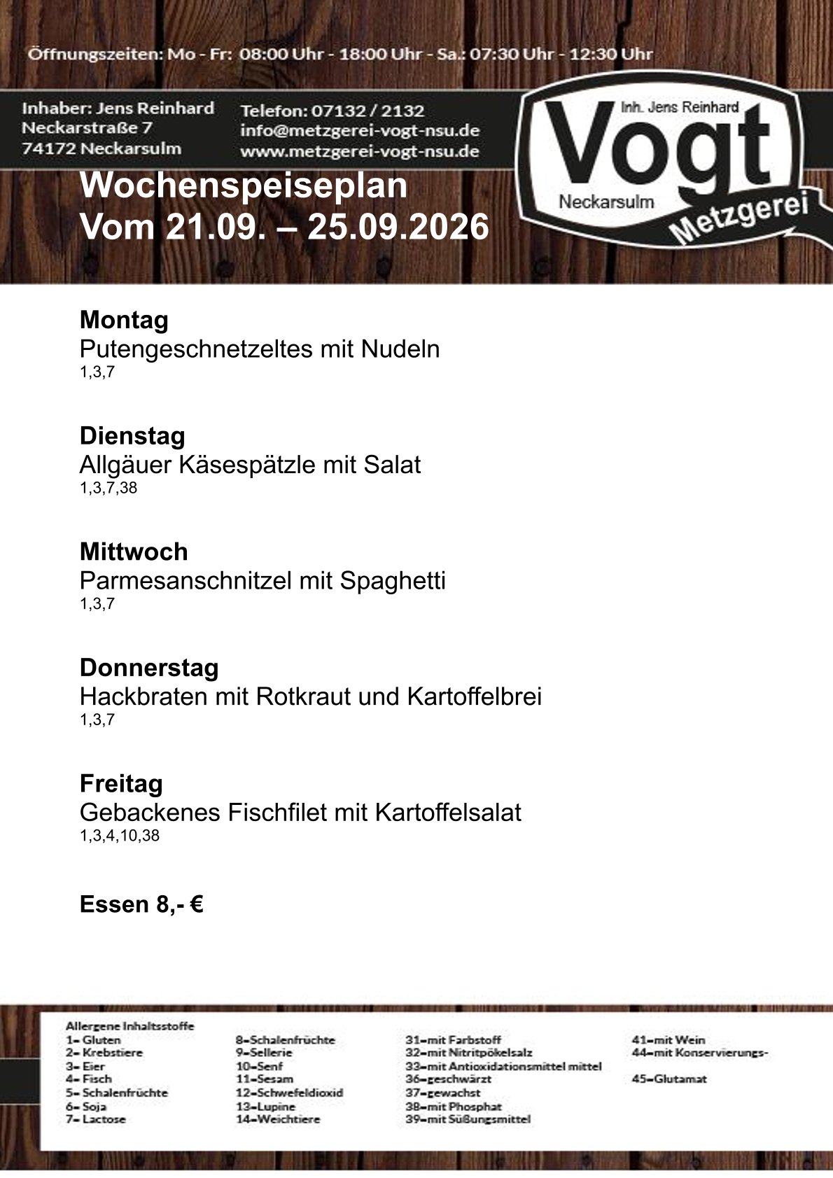 Mittagstisch 21.09